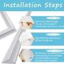 Panels Peel and Stick Premade Wainscoting Accent Wall Panels for Interior Wall Decor Easy DIY Build and Batten Chair Rail & Picture Frame Door Decor