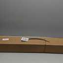 KAMANINA Bronze Curtain Rod 32 to 58 Inch(2.6-4.8ft), Adjustable Curtain Rods for Windows 28 to 48 Inch, 3/4 Inch Splicing Drapery Rods with Twisted Cage Finial