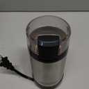 BLACK+DECKER One Touch Coffee Grinder, 2/3 Cup Coffee Bean Capacity, Spice Grinder, One Touch Push-Button Control -150 Watts -Stainless Steel Blades