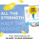 Purina Tidy Cats LightWeight With Glade Clear Springs Multi-Cat, Clumping, Low Dust, Scented Cat litter - 17 lb. Box