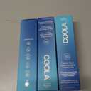 3 x COOLA Organic Face Sunscreen SPF 50 Sunblock Lotion, Dermatologist Tested Skin Care for Daily Protection, Vegan and Gluten Free, Fragrance Free