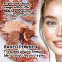Best Baked Palette, Pink Butter Cream, rock, Sunstone Terracotta, and 7 color Eyeshadows - Travel-Friendly, Multi-Use Powder for Eye, Long-lasting Wear, Travel Makeup with Mirror Cruelty Free