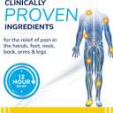 Dr. Scholl’s Clinical Strength 12-Hour Pain Relief Hydrogel Patches 10ct - 4% Lidocaine for Powerful Numbing, Instant Cooling Pain Relief with Menthol, Added Arnica, for Hands, Feet, Neck, Back & Legs