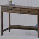 Every Day Living Office Desk Walnut 30 in H x 44 in W x 18 in D