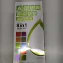 AAwipes Aquarium Ammonia Test Strips 8-in-1 |100 Strips | Quick & Accurate Water Testing for Freshwater & Saltwater Tanks -Test pH, Carbonate, Alkalinity, Hardness, Chlorine, Nitrite, etc. (K02-100)