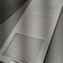 HVAC  curved blade diffuser size 20"×8"