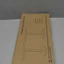 Hand Towel Holder, T-Shape Hand Towel Stand for Bathroom, Hand Towel Rack Bar Standing for Vanity Kitchen Countertop, 304 Stainless Steel (Marble Base, Brushed)