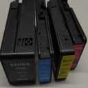 4 Pack 950XL 951XL Ink Cartridges Combo Pack Replacement for HP 950 951 Ink Cartridges for HP OfficeJet Pro 8100 8110 8600 8610 8615 8616 8620 8625 8630 8640 8660 251DW 276DW 271DW, (BK, C, M, Y)