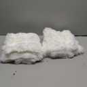 MIULEE Faux Fur Pillow Covers Thick Soft Plush Throw Pillows Luxury Spring Home Decor for Holiday Couch Bedroom Living Room Sofa,18x18 Inch Pack of 2 White