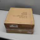 Amazon Basics Panini Press & Electric Indoor Grill with Temperature Control, Non-Stick Ceramic Plates, Black