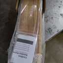 LazBlinds Cordless Blackout Bamboo Roman Shades, Room Darkening Blinds for Interior Windows, Thermal Insulated Roll Up Bamboo Blinds for Home & Patio, 32" W x 64" H, Papara Carbon