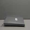 N&Y HOME Waffle Weave Shower Curtain with Snap-in Fabric Liner Set, 12 Hooks Included - Grey Shower Curtain Hotel Style, Water-Repellent & Washable, Mesh Top Window - 71x72, Gray