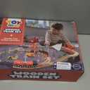 TOY Life Train Set 81pcs with Crane & Locomotive Train Toy, Wooden Train Tracks Toys for Toddlers Boys Girls 3 4 5, Wood Toys Gift Toddler Train for Kids 4-8 - Fits Thomas Brio Chuggington