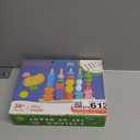 Montessori Wooden Beads Sequencing Toy Set, Stacking Blocks & Lacing Beads & Matching Shape Stacker for 2 3 4 5 Year Old STEM Preschool Learning Montessori Toys Gifts for Kids Boy Girl Toddler