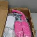 Lyromix 36-Inch Kids Trampoline with Handle - Indoor Mini Tranpoline for Toddlers, Small Fitness Rebounder for Indoor and Outdoor Use (Hot Pink)