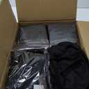 Tina's 8 Pack 32x43 Inch Highboy Spandex Cocktail Table Covers Black, Fitted Stretch Cocktail Tablecloth for Round Tables (8PC 32X43 Black) (8pc Black)