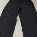 SANTINY Women's Cotton Sweatpants Yoga Lounge Casual Pants Open Bottom Sweat Pants for Women with Pockets (X-Large, Black)