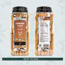 Soeos Organic Cinnamon Sticks, 8 oz (226g), 3.5" Length, 100% Raw, Non-GMO, Kosher Certified, Whole Cinnamon Sticks Seasoning Spice for Coffee, Baking, Cooking and Beverages (EXP 07/09/27)