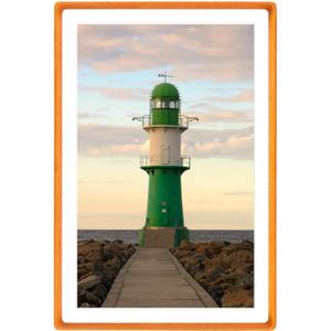 Natural Wood 12x18 Picture Frame, Display 11x17 Photo with Mat or 12x18 Without Mat, Solid Teak Wood Poster Frame with Plexiglass, Tabletop and Wall Hanging Display
