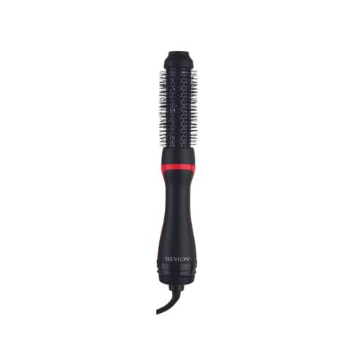 REVLON One-Step Root Booster Round Blow Dryer Brush and Hair Styler - Revive Styles, Boost Roots, and Add Volume to hair with this Hot Air Brush, 1 ½ inch Barrel (Black)