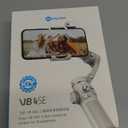 FeiyuTech VB 4SE Kit - Foldable 3-Axis Smartphone Gimbal Stabilizer, Carry Case, AI Tracking with Filllighting Module, Compatible with iPhone and Android for Vlogging,Video Recording