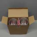 FoldTier 24 Sets Galentines Gang Cups with Lids and Pink Straws 16oz Glantine's Day Disposable Clear Plastic Cups Girl Gang Valentines Day Decorations for Cold Beverage Drinking