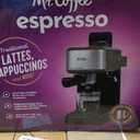 Mr. Coffee 4-Shot Steam Espresso Cappuccino and Latte Maker with Stainless Steel Frothing Pitcher