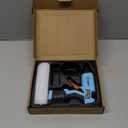 GoGonova Cordless Hot Glue Gun, 15s Fast Preheating with 2Ah Built-in Battery Hot Melt Glue Gun, Smart Power-Off, Kit with 25 Pcs Premium Mini Glue Sticks and USB-C Charging Port