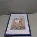 decorUhome 11x17 Picture Frame, Display Pictures 8x12 with Mat or 11x17 without Mat, Wall Hanging Poster Frame, Royal Blue, 1 Pack