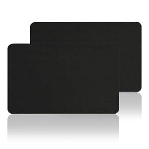 THMINS 2 Pack Stone Bath Mat, 24''x16'' Stone Shower Mat