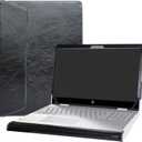 Alapmk Protective Case for MacBook Pro 15 (A1398) 2012-2015 / for HP Envy X360 15 15-cnXXXX 15m-cnXXXX 15-cpXXXX 15m-cpXXXX 15 inch Laptop[Not fit Envy X360 15 15-apXXX],Black