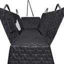 Dog Seat Covers for Back Seat,Pet Hammock for Cars, Waterproof Backseat Cover for Dogs in Car, Heavy Durable Car Hammock for SUV with Mesh Window, Non Slip Dog Car Seat Covers for Small SUV,RAV4,CRV