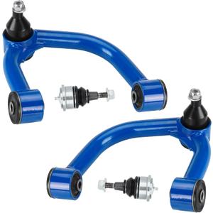 Front Upper Control Arms with Ball Joint for Toyota Tacoma 2005-2022, Adaption 2-4" Lift Suspension Kit Adjustable Control Arm, Replacement Factory Suspension Arms 2 PCS