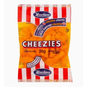 Hawkins Cheezies Box of 36 x 36g Bags - {Imported from Canada EXP 09/23