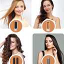 Hair Dryer Brush 5 in 1, Negative Ion Blow Dryer Brush Set - 110,000 RPM High -Speed Hot Air Brush Air Styler Curling Wrap Air Curler, Curling Iron Hair Styling Tool for Straight Curl Drying Smoothing