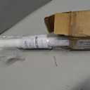 Ivilon Tension Curtain Rod - Spring Tension Rod for Windows or Shower, 54 to 90 Inch. White