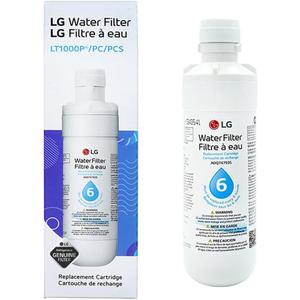 LG LT1000P - 6 Month / 200 Gallon Capacity Replacement Refrigerator Water Filter (NSF42, NSF53, and NSF401) ADQ74793501, ADQ75795105, AGF80300704, or AGF80300705 White