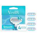 Gillette Venus Smooth Womens Razor Blade Refills - 4 Count 