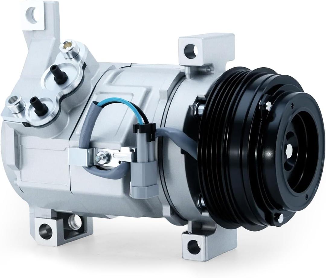 AC Compressor Fit for 2000-2013 Chevy Silverado Suburban 1500 2500 Tahoe GMC Yukon XL 1500 2500, 2001 2002 2003 2004 2005 2006 2007 2008 2009 2010 2011 2012 Air Conditioner Compressor CO 29002C
