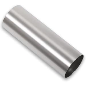 Podavelle 4 Inch 102mm OD Aluminum Intercooler Pipe Piping Air Intake Tube Straight 11.8" 300mm Long, Brushed Finish