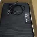 TISSCARE Vibration Plate Exercise Machine Mini Vibrating Plates for Lymphatic Drainage and Weight Loss, 400Lbs Capacity Full Body Power Shake Workout Platform for Home Cardio Fitness