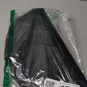 Snowkingdom Round Placemats Set of 18 Black Vinyl Washable Easy Clean 15 Inch Place Mats, Non-Slip Heat-Resistant Dining Mats with Hollow Design Round Table Mats for Party Wedding Halloween Daily Use (Black)