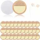 Nuanchu 28 Pair Gentle Adhesive Grip Tubing Skin Fixation Gentle Adhesive Grip Nasal Cannula System Beige Adhesives Pads for Secure Cannula Tubing Hold Skin Friendly CPAP Oxygen Accessories