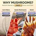 Smart Mushroom Growing Kit Harvest in 7 Days | Grow Lions Mane, Reishi & Rare Mushrooms You Can't Buy Anywhere Else | AI-Powered Humidity, O2 and Lighting + Timelapse Camera | Pearl White