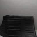 Elsetyler Custom Fit for Cargo Liner 2023-2024 2025 2026 Mercedes-Benz EQE SUV 350 4Matic EQE 500 4Matic - Black TPE All Weather Heavy Duty Waterproof Rear Cargo Tray Trunk Floor Mat Protector