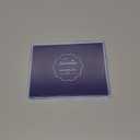 Ink Pad, 5x4'' Washable Stamp Ink Pad for Kids, Dark Blue