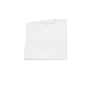 Healifty White Thickened Shower Curtain Bath Curtain Modern Plain Design for Bathroom Easy Installation Grommets 80x54