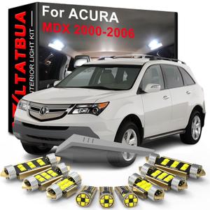 LED Interior Light Kit Package Replacement for ACURA MDX YD1 2000 2001 2002 2003 2004 2005 2006, Super Bright 6000K White Bulbs + Install Tool