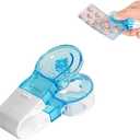 Pill Extractor Tool, Portable Pill Popper Tool, Tablets Pills Blister Pack Opener Assistance Tool for The Elderly, Disabled, Individuals with Weak Senior Arthritis Hands (1 Pcs)