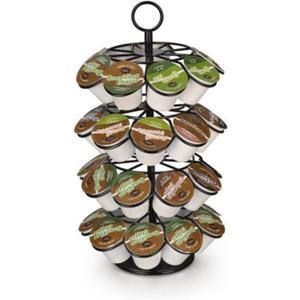 Coffee pod storage, Stand For 36 Pods Revolving Tower Rack Dispenser For Storage & Organization
